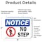 Signmission Safety Culture Sign, 5 in Width, Vinyl Decal, Rectangle OS-2PACK-NS-D-35-L-14851 - alternate 2